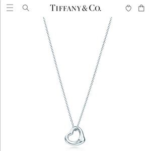 Tiffany&Co. Elsa Peretti- Open Heart Pendant